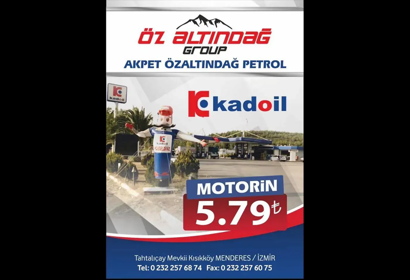 Akpet Öz Altındağ Petrol Kadoil, İzmir/Menderes istasyonu